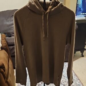 UGG Olive Ribbed Hoodie